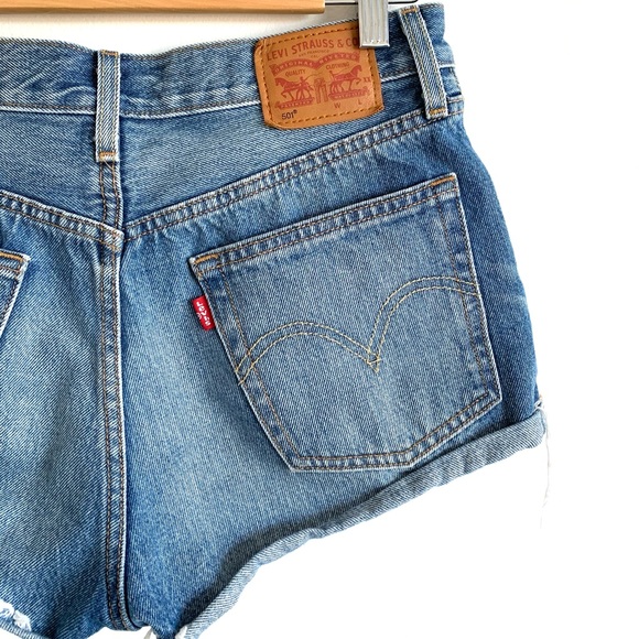Levi’s 501 denim shorts - Picture 5 of 6